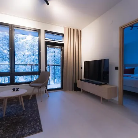 아파트 Arctic Echo D21 Ski-in Ski-out By Aavalevi *