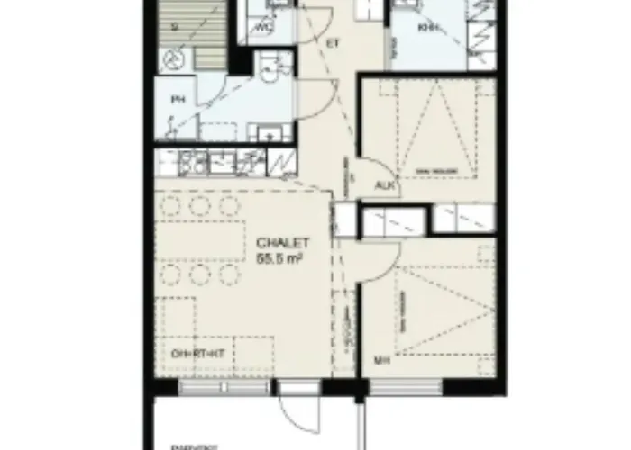 Arctic Echo D21 Ski-in Ski-out By Aavalevi Appartement Levi