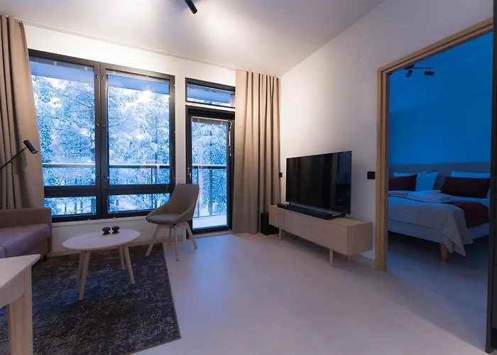 아파트 Arctic Echo D21 Ski-in Ski-out By Aavalevi *